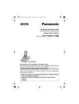 Panasonic KXTG8411TRB Kullanma talimatları