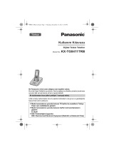 Panasonic KXTG8411TR Kullanma talimatları