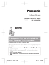 Panasonic KXTGC210TRB Kullanma talimatları