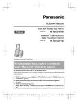 Panasonic KXTGH220TR Kullanma talimatları