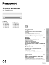 Panasonic CUUE12RKE El kitabı