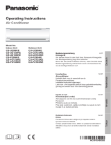 Panasonic CUUZ12SKE Kullanma talimatları
