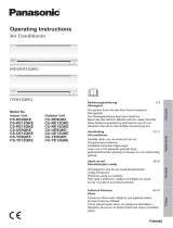 Panasonic CSRE12QKE Kullanma talimatları
