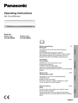 Panasonic CUUE18RKE Kullanma talimatları