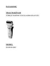 Panasonic ESRW30 Kullanma talimatları