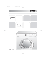 Zanussi ZWG6105 Kullanım kılavuzu