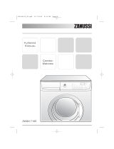 Zanussi ZWGH7105 Kullanım kılavuzu