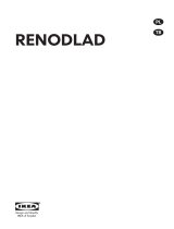 IKEA RENODLAD 80352036 Kullanım kılavuzu