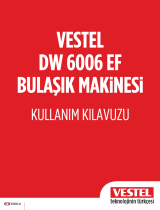 VESTEL DW6006EF Kullanım kılavuzu