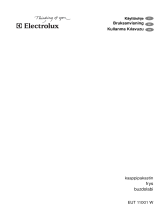 Electrolux EUT11001W Kullanım kılavuzu
