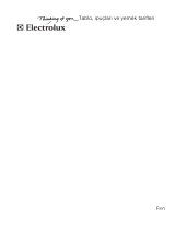 Electrolux EOB98000X Recipe book