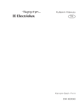 Electrolux EKK603500X Kullanım kılavuzu