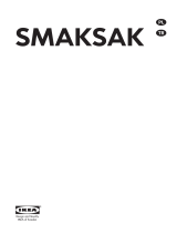IKEA SMAKSAOVPB Kullanım kılavuzu