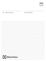 Electrolux EOB9851VAX Recipe book