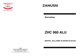 Zanussi ZHC960ALU Kullanım kılavuzu