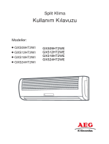 Aeg-Electrolux GXS09HT2WI Kullanım kılavuzu