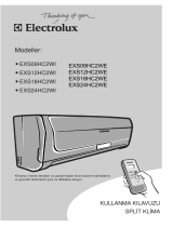 Electrolux EXS 09HC2 WI Kullanım kılavuzu