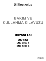 Electrolux END5298X Kullanım kılavuzu