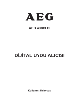 AEG AEB46003CI Kullanım kılavuzu