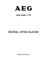 AEG AEB46004FTA Kullanım kılavuzu