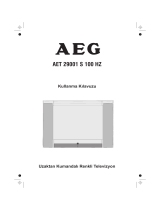 Aeg-Electrolux AET29001S Kullanım kılavuzu