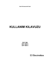 Electrolux EHY860 Kullanım kılavuzu