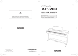 Casio AP-260 Kullanici rehberi