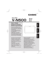 Casio V-N500 Kullanici rehberi