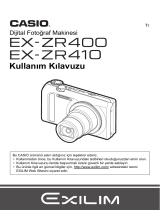 Casio EX-ZR410 Kullanım kılavuzu