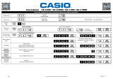 Casio SE-S400 Hızlı başlangıç ​​Kılavuzu