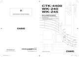 Casio CTK-4400 Kullanici rehberi