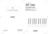 Casio AP-700 Kullanici rehberi