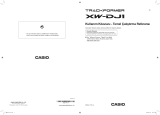 Casio XW-DJ1 Kullanici rehberi