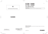 Casio CTK-1550 Kullanici rehberi