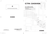 Casio CTK-3400 Kullanici rehberi