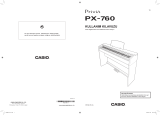 Casio PX-760 Kullanici rehberi