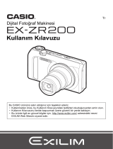 Casio EX-ZR200 Kullanım kılavuzu