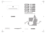 Casio CTK-1300 Kullanici rehberi