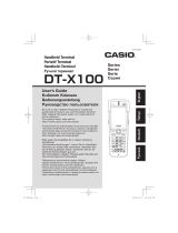 Casio DT-X100 Kullanici rehberi