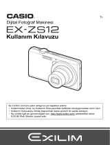 Casio EX-ZS12 Kullanım kılavuzu