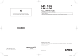 Casio LK-136 Kullanici rehberi