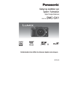 Panasonic DMCGX1KEG Kullanma talimatları