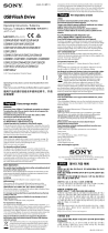 Sony USM4GR Kullanım kılavuzu