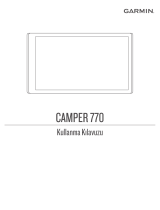 Garmin Camper 770 LMT-D Kullanici rehberi