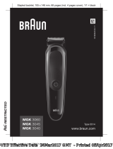 Braun MGK 3040 Kullanım kılavuzu
