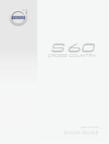 Volvo S60 Cross Country Hızlı başlangıç ​​Kılavuzu