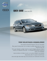 Volvo V70 Hızlı başlangıç ​​Kılavuzu