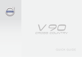 Volvo V90 Cross Country Hızlı başlangıç ​​Kılavuzu