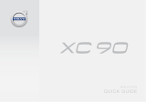 Volvo XC90 Hızlı başlangıç ​​Kılavuzu