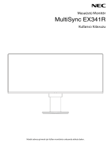 NEC MultiSync EX341R El kitabı